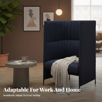Highsupport cocoon Chair Ergonomic Support Upholstered Single Sofa Comfy rotating Base for Design aficionados, Adults, Apartment