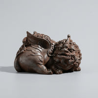 Antique Cast Iron Mythical Beast Figurine