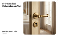 Cylindrical Door Handle with Rosette