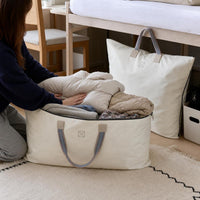 Large Capacity Moving Storage Bag for Quilts, Clothes, and Seasonal Items