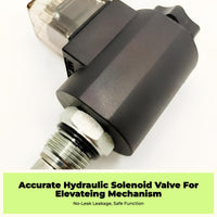 Pressure Relief Valve, Hydraulic Lowering Valve, Car Elevate Device, Universal Fit, Robust Metal, Protection System