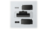 Metal Pin Black Refrigerator Door Latch Assembly Matte Finish ABS Fridge Door Latch Compact Appliance Part Secure Closure