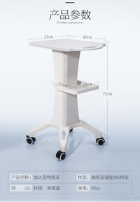 Beauty Instrument Trolley with Wheels for Salon and Medical Aesthetics