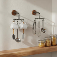 360° Rotating Utensil Holder Punch-Tool-Effortless Installation Rotating Utensil