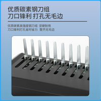 Comb Binding Machine for A4 Paper, 15 Sheets Capacity, 21 Holes