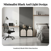 Modern Design hinged-lid Vanity Minimalist & design hinged-lid Vanity Set Multi-Functional Dressing Table Space-Saving for Apartment Dwellers, Young Adults, Teenagers, Study