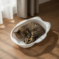 Plastic Feline Basket Thickened Pet Bedding Comfortable for Indoor