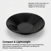 Extra Large Gold Washing Pan, Geology Student Tool for River Prospecting, Stream Panning, Outdoor Ad - Image 6