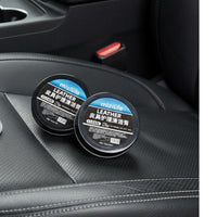 120 G Car Interior Leather Care Conditions and Defends Leather Cleaning Cream Non-Greasy Formula Car Interior Cleaner for Upholstery, Footwear