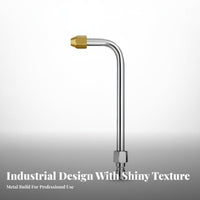 1/4 Inch Quick Connect Angled Pressure Washer Lance Easy Installation Curved Spray Nozzle Wand Stainless Steel Construction for Car Washing
