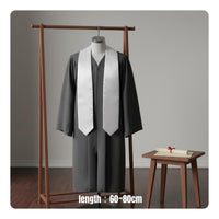 Graduation Ribbon Plain Graduation Stole Classic for Graduates, Students, Commencement, Choir