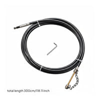 Drain Unclogger Chain Flexible and Long tube Cleaning Chain Strong Unclogging Electric Drain Unclogger Auger for Lavatory, Sink