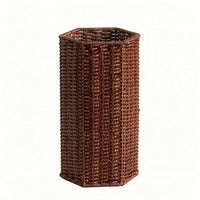 Imitation-Rattan Umbrella Holder Long-Lasting Multi-Purpose Storage Basket Hand