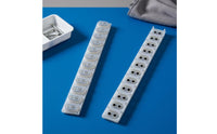 3 Pieces Long-Lasting Silicone Keyboard Contact Rubber Easy Installation Electronic Piano Contact Strip for Maintenance