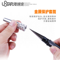 优速达扩孔器90080 模型手动扩孔改造穿孔器带刻度开孔工具0~14mm
