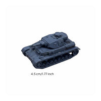 1:144 Tank Figurine Historical Miniature Tank Gift Item Battlefield Toy for Desk, Offices