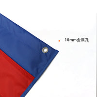 Rainbow File Organizer Hanging Bag with 8 Pockets and Label Window