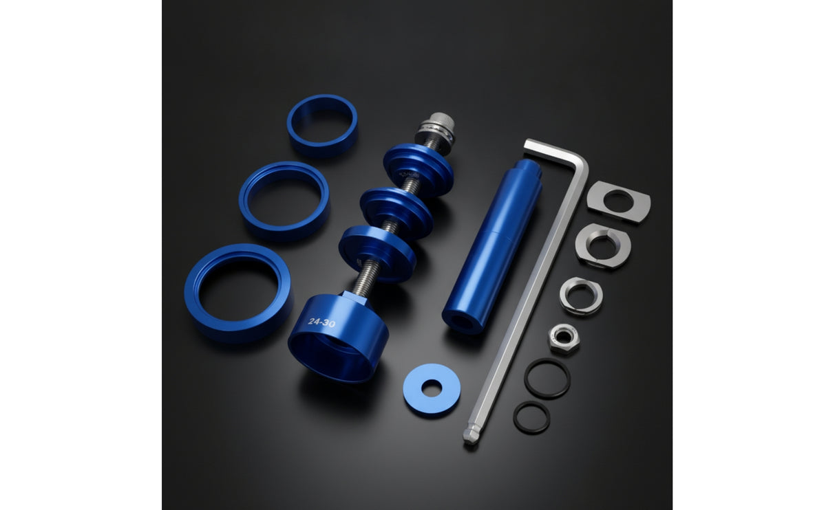 Press-in Bottom Bracket Tool CNC-Machined Installation and Removal Tool Kit Sturdy Bike Bottom Bracket Remover for Mechanics, Cyclists