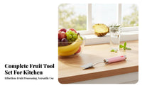 Pineapple Spot Remover Rust Resistant V-Shaped Pineapple Cutter Stainless Steel Fruit Tool Long-Lasting Kitchen Gadget Easy To