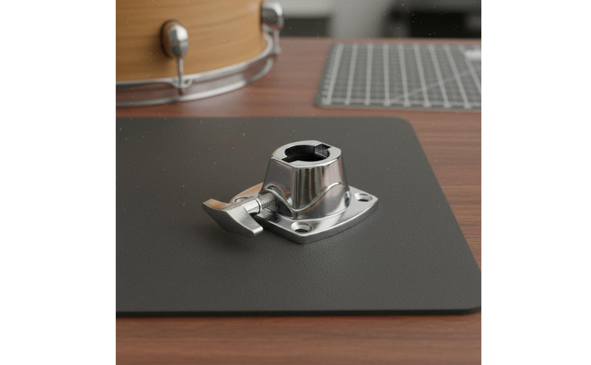 Drum Leg Mounting Base Replacement Part Tom Drum Leg Bracket Tom Mount Bracket Stable Performance Sturdy Duty