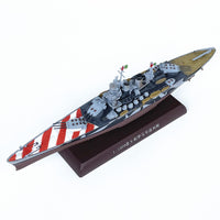 1:1000 Italian Roma Battleship Model Kit, Die-cast Finished Product, No Glue, Pre-colored