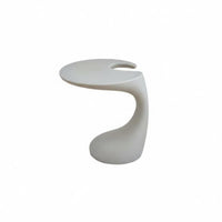 Bedside Table Nordic Design Bean-Shaped End Table Modern Aesthetic for Students