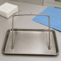 Metal Rubber Barrier Frame Protruding Pins Oral Barrier Frame Curved Top