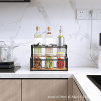 Metal Wine Rack Display Stand for Home Decor