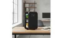Small Mini Fridge Portable Mini Refrigerator Space-Saving Compact Refrigerator for Students, Office