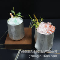 304 Stainless Steel Cocktail Glass, Diamond Shape, Julep Cup, 350ml or 600ml