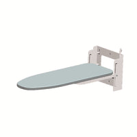RODA Wall-Mounted Folding Ironing Board, Carbon Steel, Modern Minimalist