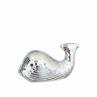 Disco Ball Dolphin Sparkling Mirrored Dolphin Figurine Great Gift for Office