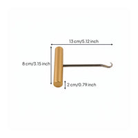 T Hook Stringing Tool Long-Lasting Badminton Stringing Hook Precise Control