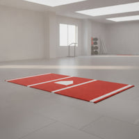 Baseball Hitting Mat with Home Board indoor/outdoor Baseball Mat with Home Board Regulation-Style for Backyards