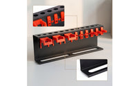 Car Wash Brush Rack Compact Spray Bottle Holder Secure for Garage, Workstation