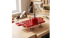 Hinge Drilling with Exact Cabinet Door Template Portable