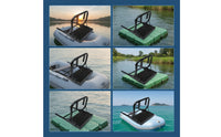 Marine Outboard Motor Bracket Compact Motor Mounting Bracket Bolt-on Universal for Boaters
