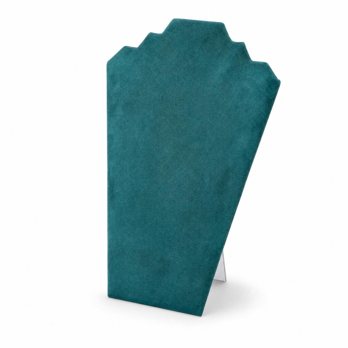 Rear Support Freestanding Necklace Display Board Stepped Top Necklace Holder Stand Tapered Shape