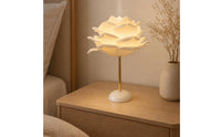 Corded Rose Lamp Button-Switch Flower Lamp Romantic Sculptural for Bedroom, Reading Corner