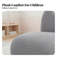 Plush Floppy-Eared Chair Cute Lagomorph Design Floppy-Eared Character Seat Soft and Comfortable Sturdy Construction