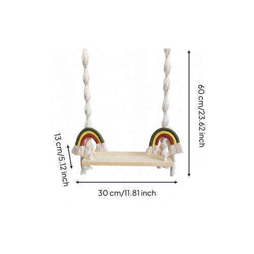 Baby Photo Swing Handmade Woven Baby Swing Cute for Babies
