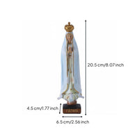 Our Lady of Fatima Statue Resin Fatima Statue Decorative for Christians