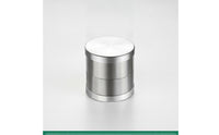Stainless Steel Gemstone Sieve with Plates Corrosion-Resistant Jewelry Sieve with Lid Cylindrical Bead Sorter Brushed for Workshop