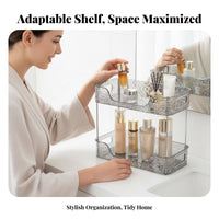 2-Tier Utility Rack adaptable 2-Tier Standing Rack adaptable for Students