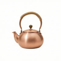 Copper Teapot Hammered Cookware Nonleak-Drip-Free for Hosts