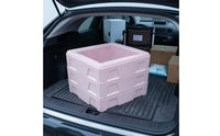 5 Pieces Expanded Polypropylene Insulated Box Molded Structure Rectangular Insulated Box Thermal Chill Carton Recessed Side