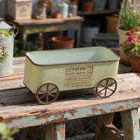 Japanese Style Retro Iron Flower Pot for Outdoor Garden and Balcony Decoration