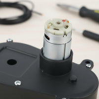 390 Steering Motor Gearbox 6V / 12V Electrical Potential Kids Electric Car Steering Motor