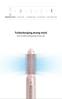 5-in-1 High-Speed Hot Air Styling Brush with Auto Curling, US Plug