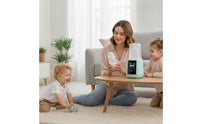 Baby Bottle Warmer with Basket Electric Baby Bottle Warmer Sterilizers Compact Portable for Parents, Nursery, Kitchen